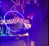 The World is Yours neon sign
